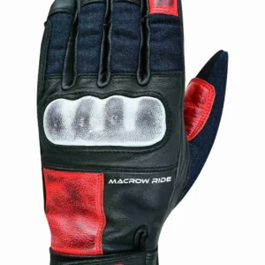 Motorcycle Leather Gloves All Weather